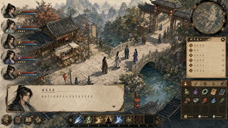 金庸群侠传5爱与死仙狐MOD六周年 六周年版本 玩法截图 5